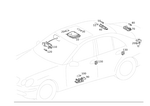 2038206201 - Electrical System: Interior Lamp for Mercedes-Benz: C240, C32 AMG Image