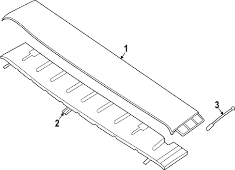 Exterior Trim - Roof for 2025 Mercedes-Benz SL55 AMG #0