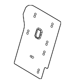 89344CV040WK - Body: Seat Back Panel for Kia: EV6 Image