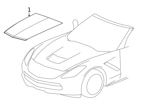 Stripe Tape for 2014 Chevrolet Corvette #2