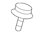 9011906A08 - Body: Rear Molding Bolt for Toyota Image