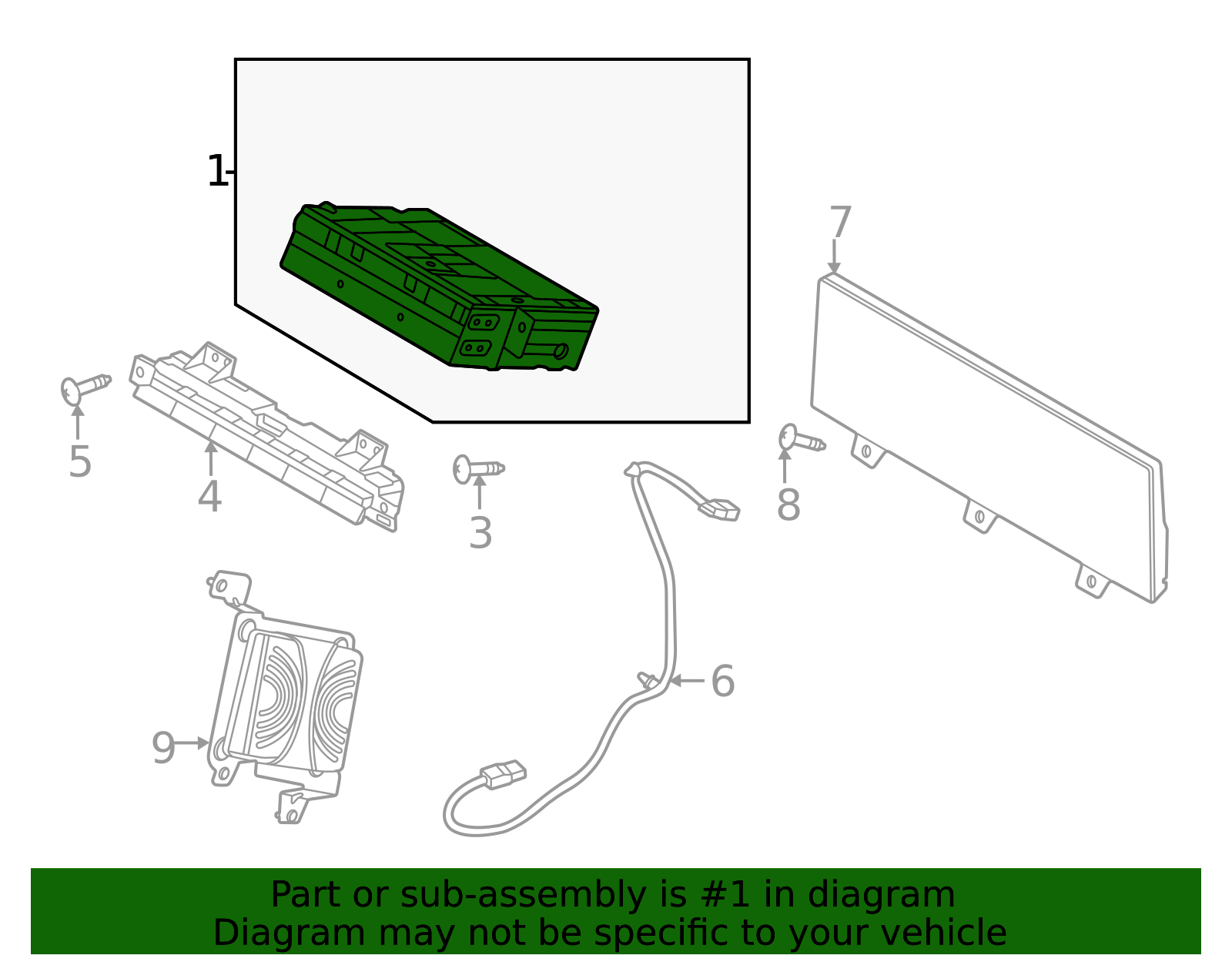 2024 Genesis G80 Receiver 96560-T1600 | QuirkParts