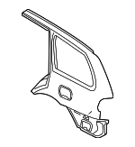 30883345 - Body: Quarter Panel for Volvo: V40 Image