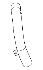 254632M800 - Cooling System: Inlet Hose for Kia: Carnival, K5, Seltos, Sorento, Sportage Image