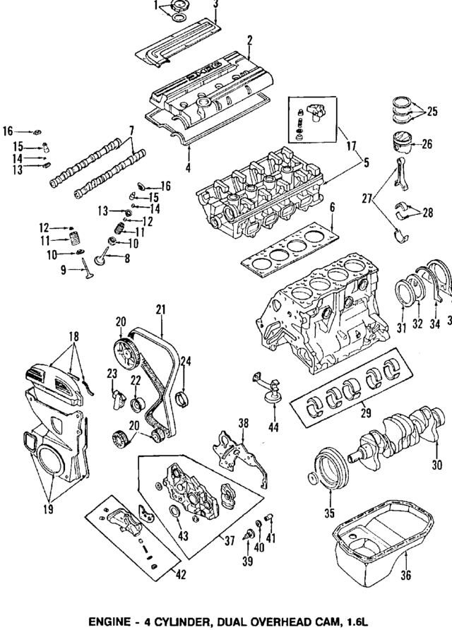 MD128107 - : Tensioner Spacer for Mitsubishi Image
