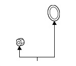 46187TVAA00 - Body: Master Cylinder O-Ring for Honda: Accord, CR-V, HR-V, Odyssey, Pilot Image