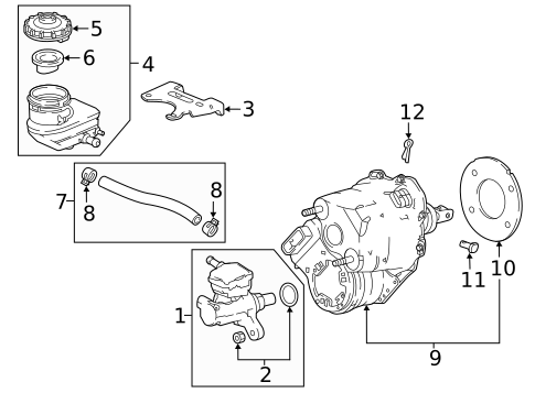 Hydraulic System for 2019 Honda Accord #0