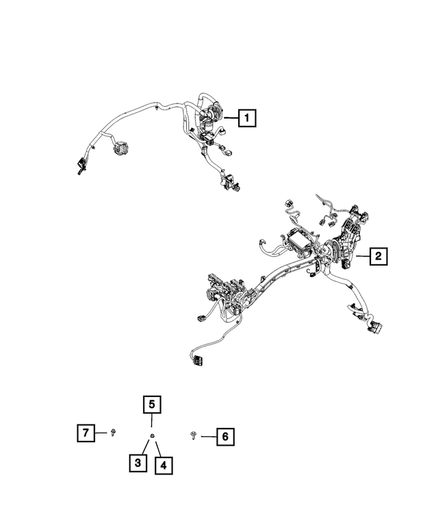 68410892AD - : Dash Right Wiring for Mopar Image