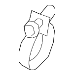 1471143006B - Fuel System: Filler Hose Clamp for Hyundai: Accent, Tucson, Veloster Image