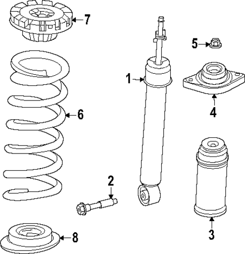 Shocks & Components for 2025 Nissan Murano #0