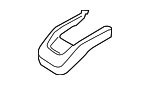 875553TA0A - Body: Track End Cover for Nissan Image