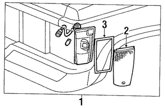 8151290A00 - : Lens Gasket for Toyota Image