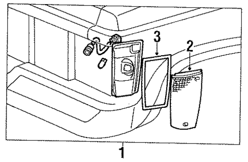 Park & Signal Lamps for 1986 Toyota Land Cruiser #0