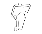 31425463 - Body: Bumper Cover Bracket for Volvo Image