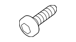 986124 - Belts &amp; Cooling: Radiator Support Splash Shield Screw for Volvo Image