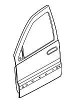 55396542AG - Body: Door Shell for Mopar Image