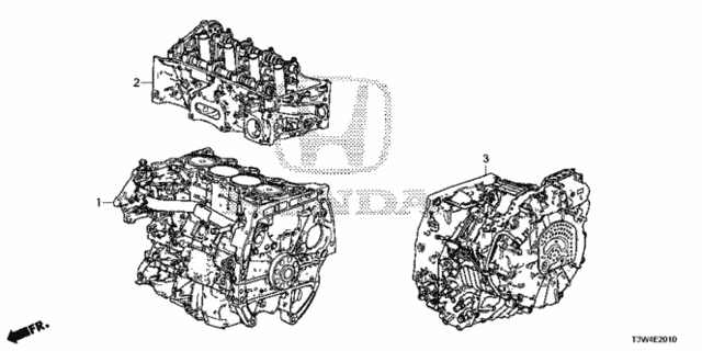 Engine Assy. - Transmission Assy. for 2014 Honda Accord #0