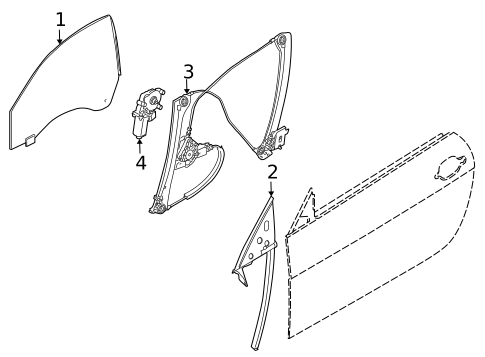 Rear Door for 2015 BMW 650i xDrive #0