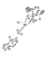 68038394AF - Exhaust: Front Pipe And Converter, Right, All Wheel Drive for Mopar Image