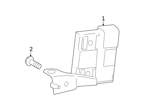 Alarm System for 2013 Toyota Prius V #0