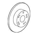 42510TP6A01 - Brakes: Rotor for Honda: Accord Crosstour, Crosstour Image