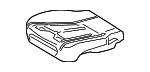 7151250250 - Body: Seat Cushion Pad for Lexus: LS460, LS600h Image