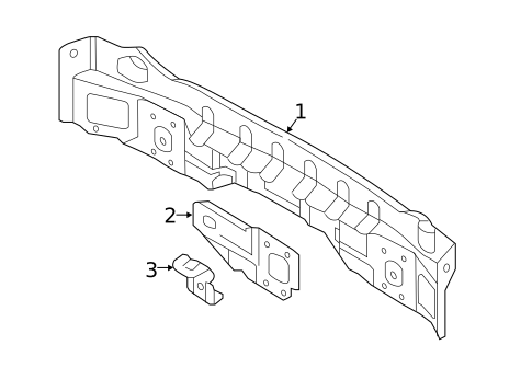 Rear Body for 2019 Volvo XC90 #0
