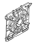 P1MZ8C607G - : 2020-2024 Ford Police Interceptor Utility - Fan Assembly for Ford: Police Interceptor Utility Image