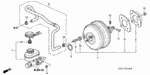 46186S0X003 - Chassis: NUT, LOCK for Acura Image