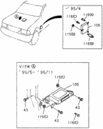 911801060 - Electrical/Exhaust/Heater/Fuel: NUT (6) for Honda Image