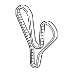 2431239800 - Engine: Timing Belt for Kia: Amanti, Sedona, Sorento Image