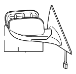 FE0169120G94 - : Mirror Assembly for Mazda: RX-8 Image