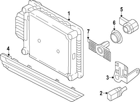 Electrical Components for 2025 Volkswagen Taos #2