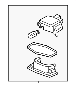 34100SZ3A01 - Electrical: License Lamp for Honda: Accord Image