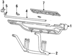 F2TZ16A470B - Body: Step Assembly for Ford: F-150, F-250, F-350, F-Super Duty Image