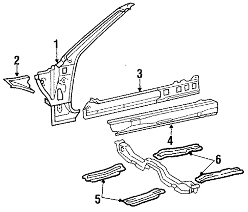 Rocker for 1989 Toyota Tercel #0