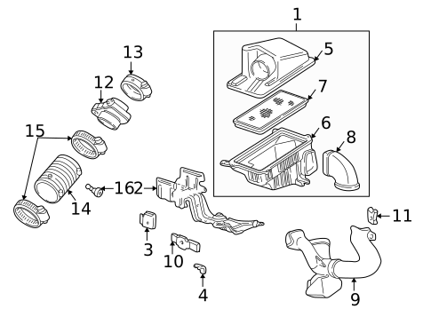 Filters for 2003 Oldsmobile Alero #0