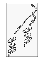 MR221398 - : License Lamp for Mitsubishi Image