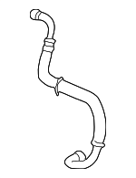 25725862 - HVAC: Suction Hose for Cadillac: DeVille, Seville Image