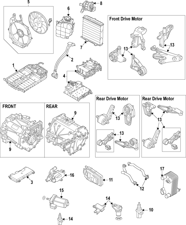 9J1915590P - Electric Propulsion System: Battery for Audi Image