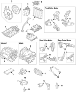 9J1915539CM - : DC Converter for Audi: e-tron GT, RS e-tron GT Image
