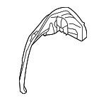 SU00309137 - Body: Inner Wheelhouse for Toyota: GR86 Image