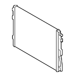 17118095283 - Cooling System: Inter-cooler for BMW Image