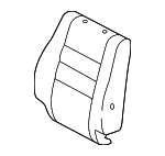 710730C180B0 - Body: Seat Back Cover for Toyota: Tundra Image