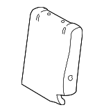 715510C040 - Body: Seat Back Pad for Toyota: Sequoia, Tundra Image