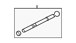 J9C7533 - : Inner Tie Rod for Jaguar: E-Pace Image