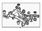 50300TYRA01 - Suspension: Suspension Cross-member for Acura Image