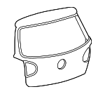 5K6827025J - : Lift Gate for Volkswagen: Golf, Golf R, GTI Image