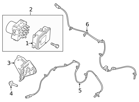 Anti-Lock Brakes for 2012 Ford Edge #3