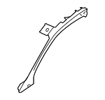 9Y3810180EYGRV - Body: Inner Windshield Pillar for Porsche Image